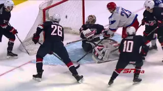 USA vs Russia  14 play-off IIHF WJC 2015 (2/1/2015)  Highlights HD