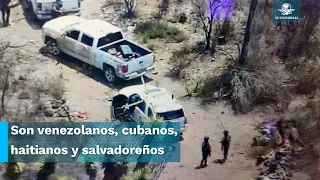 Así fueron rescatados los migrantes secuestrados en Matehuala, SLP