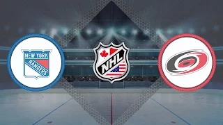 Обзор матча Рейнджерс - Каролина / RANGERS VS HURRICANES MARCH 9, 2017 HIGHLIGHTS