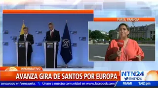 Santos formalizó acuerdo que convierte a Colombia en “socio global” de la OTAN