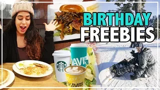 FREE Food and Activities on your Birthday in Vancouver ALL DAY!!