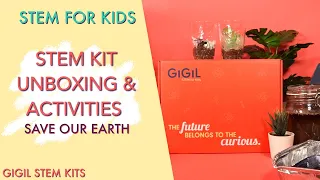 Earth Day STEM Kit | "Save Our Earth" STEM Box | Celebrate Earth Day | Science for Kids