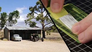 Realistic Scenery Volume 4 - Modelling an Old Farm Shed - Model Railroad