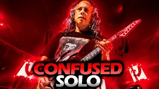 KIRK HAMMETT GETS CONFUSED DURING SOLO LIVE (2023) #METALLICA