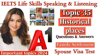 IELTS A1 Life Skills Speaking|| Important Topic|| New Topic 2024|| IELTS UKVI Spouse Visa|| Topic 35