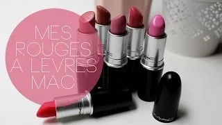 ♡ Mes rouges à lèvres MAC