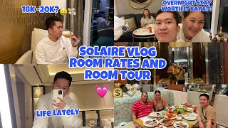 SOLAIRE ROOM TOUR VLOG 🚻💓// OVERNIGHT STAY WITH MY TITA AND COUSIN ❤️😍 (ANG MAHAL GRABI)😱😳