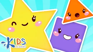 Shapes for Kids: Sides and Vertices | Math for 1st & 2nd Grade | Kids Academy