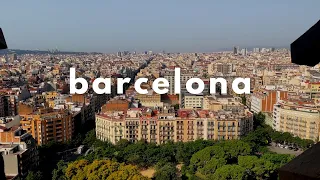 3 DAYS IN BARCELONA // vlog, la sagrada familia, park guell, food