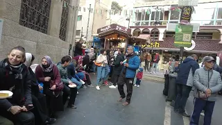 Amman downtown Walking Tour - Jordan  [4k 60fps] جولة  سير على الاقدام في وسط البلد/ عمان  -  الاردن