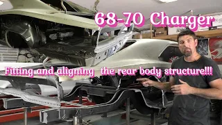 1969 Dodge Charger Frame rails, crossmember, trunk, wheel houses, trunk drop offs episode 5