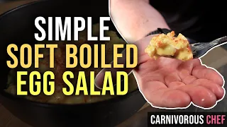 EASY 3 Ingredient Egg Salad | Carnivore Diet Recipe