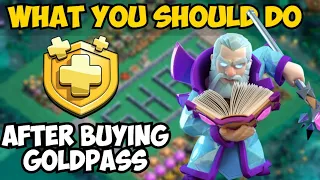 What you should do after buying GOLDPASS, Clash of clans Tamil #coc