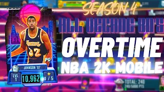 All Decade 80’s Overtime #NBA 2K Mobile Season 4