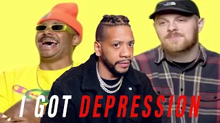 (Reaction Video) The Making of "I GOT DEPRESSION" [Zack Fox & Kenny Beats-THE CAVE Ep. 5]