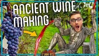 ANCIENT Wine Making from SCRATCH w/ Foraged Grapes