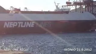 NEPTUNE AEGLI arrival at Piraeus Car Terminal