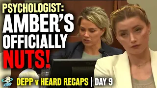 EXPOSED! Psychologist Says Amber Heard LIED About Her Symptoms! Johnny Depp VINDICATED! Day 9 RECAP