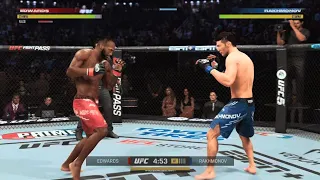 EA SPORTS UFC 5 Leon Edwards vs Shavkat Online KO