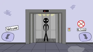 Stickman Escape Lift 1 & 2, School Space Fight College 2 Nuthouse & Madhouse Wins & Fails