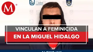 Vinculan a proceso a hombre por feminicidio en alcaldía Miguel Hidalgo