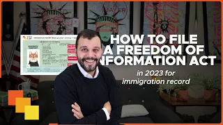 USCIS Do it Yourself Series: File a Freedom of Information Act (FOIA) in 2023 for immigration record