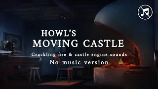 [No music] Dreamy Night in Howl's Moving Castle (Studio Ghibli ASMR Ambience)