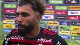 Gabigol manda recado para o Atlético-MG após derrota: 'Lá no Maracanã eles vão o que é inferno'