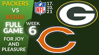 🏈Green Bay Packers vs Chicago Bears Week 6 NFL 2021-2022 Full Game Watch Online | Football 2021