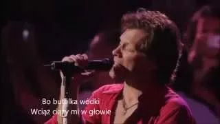 BON JOVI-Bed of roses LIVE HD TłumaczeniePL(napisy)