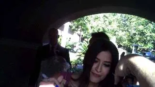 mercedes masohn signing autographs at FOX party 1 8 11