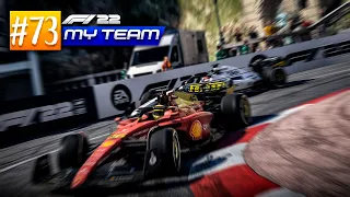 F1 2022 - MY TEAM - GP DE MÔNACO 50% - O MAIOR DESAFIO DA TEMPORADA! - EP 073