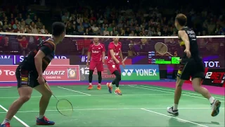 TOTAL BWF World Championships 2017 | Badminton F M4-MD | Ahs/Sap vs Liu/Zhang