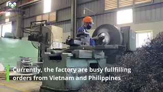 Vietnam's VHIP factory busies producing bridge bearings and expansion joints for new projects