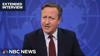 David Cameron: Navalny’s death is example of Putin’s henchmen ‘behaving like Nazis’