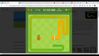 Google Snake - Twin Mode, multi-1, Slow, Small Map