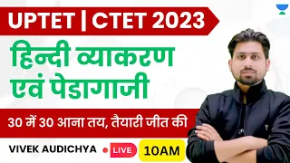 Hindi Grammar and Pedagogy | UPTET/CTET 2023 | Vivek Audichya