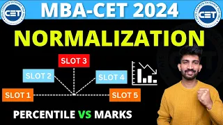 MBA CET Normalization Process 2024 | MBA CET Result Normalization Process 2024