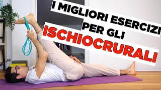 Migliori esercizi di stretching per i muscoli ISCHIOCRURALI