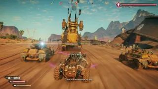 Rage 2 - Vehicle Combat: Defeat Annihilator Convoy Bossfight Xbox One X Gameplay (2019)