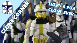 Clone Corner #5 - EVERY 5POA Saga Legends Clone Trooper EVER | Jcc2224