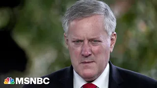 'Sung like a canary!' Former GOP lawmaker says Meadows flipped on Trump