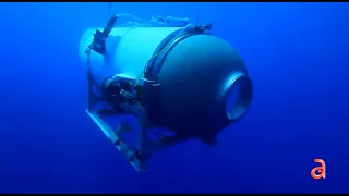 Así fue la implosión del submarino Titan bajo las aguas del Atlántico en solo 30 milisegundos