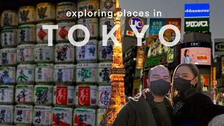 JAPAN VLOG | Checking Out Different Places In Tokyo | Japan First Timers