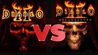 DIABLO II: RESURRECTED / Ролик акта I сравнение c Diablo II