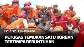 Pantauan Langsung Proses Evakuasi Korban Gempa Cianjur, Satu Jenazah Ditemukan | tvOne