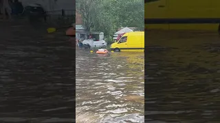 Потоп в Одессе ул.Филатова 22июля 2021 г.