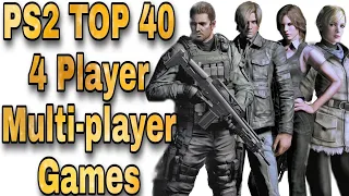 PS2 TOP 40 4 Player Games || PS2 Offline Multi-player Split Screen, Shared Screen & Versus Games