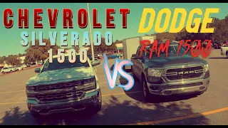 #22 Обзор CHEVROLET SILVERADO 1500 V8 5.3L vs DODGE RAM 1500 5.7L HEMI / Меняю трак