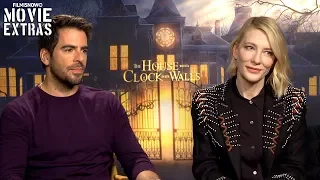 THE HOUSE WITH A CLOCK IN ITS WALLS | Eli Roth & Cate Blanchett talk about the movie